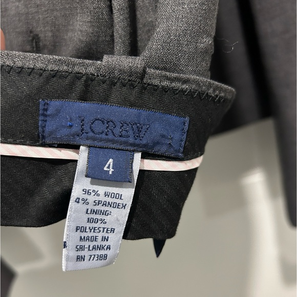 Vintage J Crew Charcoal Wool Suit - Picture 7 of 8